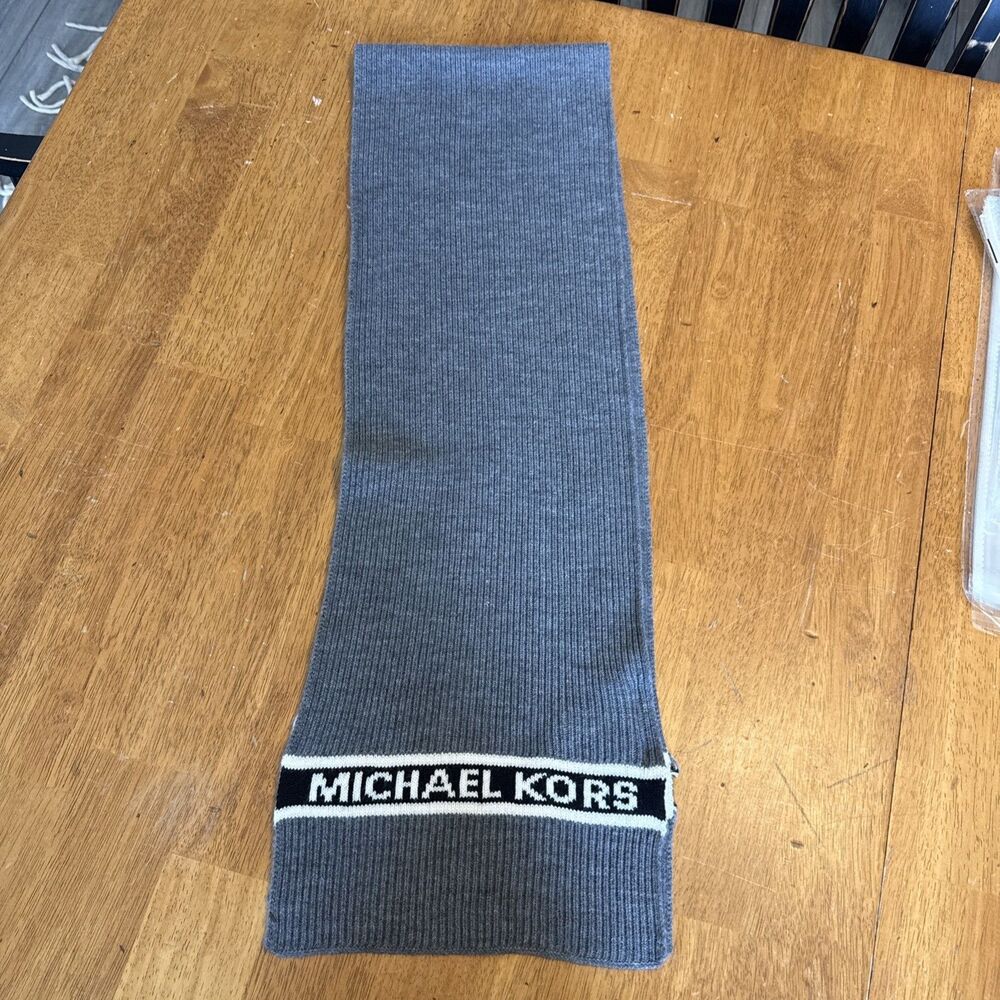 Women's Michael Kors Black/Grey Scarf